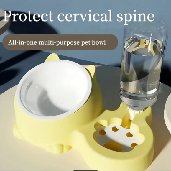 Cat bowl and water dispencer - Picture 4 of 5